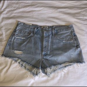 AGOLDE Parker Shorts - Bitter - Size 29